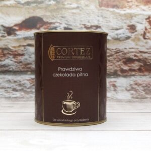 Prawdziwa czekolada pitna do picia mleczna naturalna Cortez